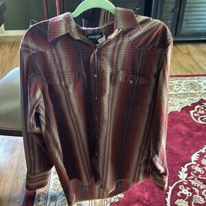 Wrangler long sleeve cotton shirt